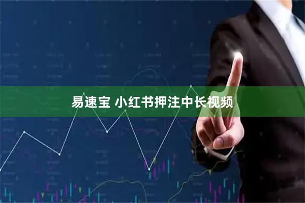 易速宝 小红书押注中长视频